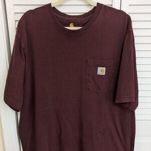 Men's Carhartt Original Fit K87 Short-Sleeved T-Shirt, Size Large & Tall